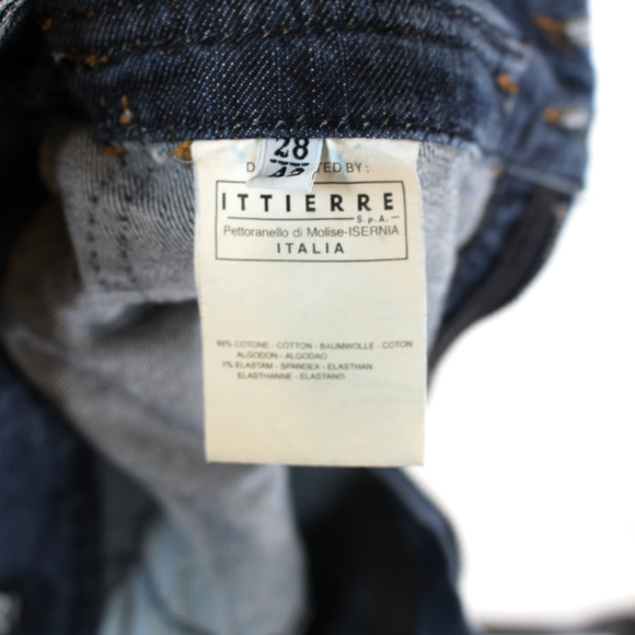 Dolce & Gabbana Blue Denim A-Line Mini Skirt 28 Flap Button D&G Logo Pocket - Picture 7 of 7